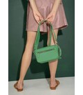 Жіноча шкіряна сумка Molly зелена картинка, зображення, фото