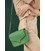Жіноча шкіряна сумочка Yoko зелена картинка, зображення, фото