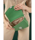Жіноча шкіряна сумочка Yoko зелена картинка, зображення, фото