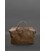 Шкіряна дорожня сумка темно-коричнева Crazy Horse картинка, зображення, фото