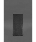 Шкіряне портмоне-купюрник 12.0 чорне Краст картинка, зображення, фото
