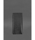 Шкіряне портмоне-купюрник 12.0 чорне Краст картинка, зображення, фото
