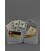 Шкіряне портмоне 4.2 на кнопці сіре картинка, зображення, фото