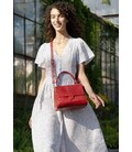 Женская кожаная сумка Ester красная картинка, изображение, фото