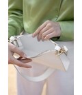 Женская кожаная сумка Sally белая картинка, изображение, фото