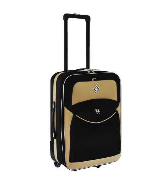 Чемодан Bonro Best большой L черно-бежевый фото, картинка, изображение