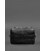 Шкіряна косметичка-несесер 3.1 чорний краст картинка, зображення, фото