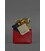 Женская кожаная визитница 5.0 красная Краст картинка, изображение, фото