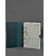 Кожаный блокнот с датированным блоком (Софт-бук) 9.1 зеленый картинка, изображение, фото