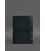 Кожаный блокнот А4 на кольцах (софт-бук) 9.0 в мягкой обложке зеленый Crazy Horse картинка, изображение, фото