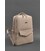 Шкіряний жіночий міський рюкзак на блискавці Cooper світло-бежевий краст картинка, зображення, фото