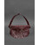 Кожаная женская сумка на пояс Spirit бордовая картинка, изображение, фото
