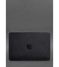 Чехол из натуральной кожи для MacBook 13 дюйм Синий Crazy Horse картинка, изображение, фото
