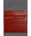 Шкіряний чохол-конверт на магнітах для MacBook 15-16 дюйм Червоний картинка, зображення, фото