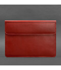 Кожаный чехол-конверт на магнитах для MacBook 13 Красный картинка, изображение, фото