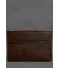 Кожаный чехол-конверт на магнитах для MacBook 15 дюйм Бордовый картинка, изображение, фото