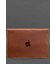 Шкіряний чохол-конверт на магнітах для MacBook 15 дюйм Світло-коричневий Crazy Horse картинка, зображення, фото