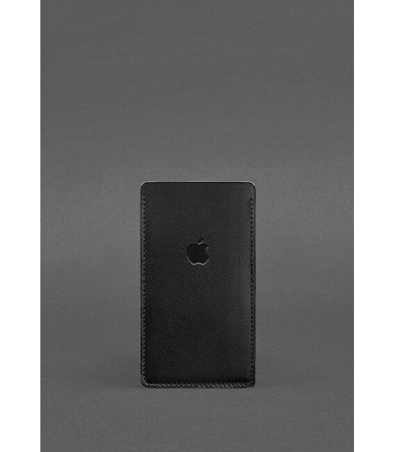 Шкіряний чохол для iPhone 11 Чорний Краст картинка, зображення, фото