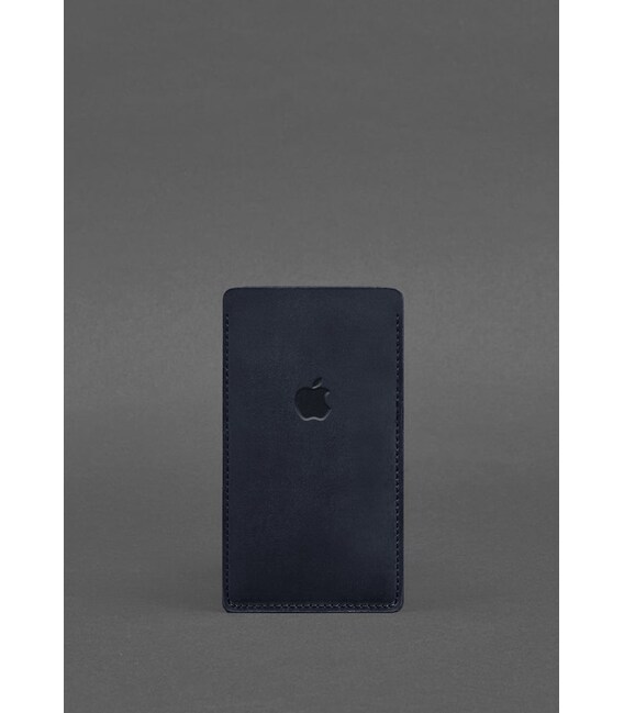 Шкіряний чохол для iPhone 11 Синій Crazy Horse картинка, зображення, фото