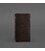 Кожаный чехол для iPhone 13 Темно-коричневый Краст картинка, изображение, фото