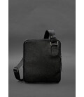 Мужская кожаная сумка-мессенджер 3 молнии картинка, изображение, фото
