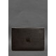 Шкіряний чохол-конверт на магнітах для MacBook 13 Темно-коричневий картинка, зображення, фото
