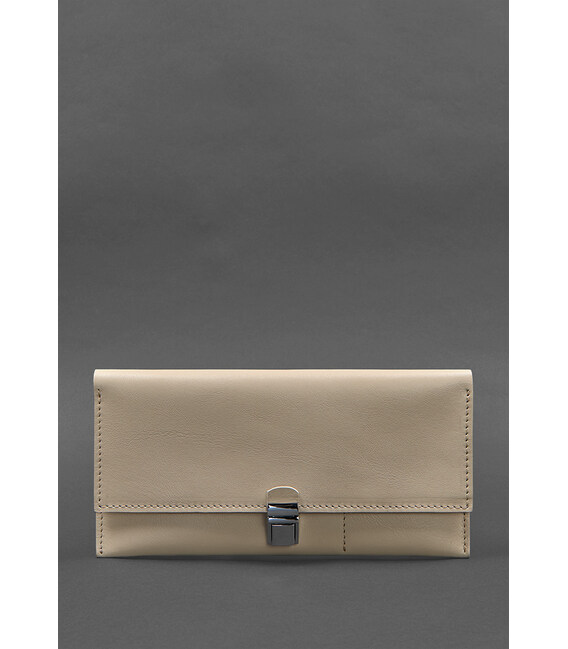 Шкіряний жіночий тревел-кейс Journey 2.0 Світло-бежевий картинка, зображення, фото