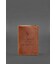 Шкіряна обкладинка для військового квитка офіцера запасу 8.0 світло-коричнева Crazy Horse картинка, зображення, фото