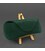 Кожаный чехол для очков с клапаном на магните Зеленый Crazy Horse картинка, изображение, фото