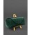 Кожаный чехол для очков с клапаном на магните Зеленый Краст картинка, изображение, фото