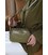 Женская кожаная сумка поясная/кроссбоди Holly оливковая картинка, изображение, фото