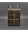 Кожаный рюкзак Brit темно-коричневый Crazy Horse картинка, изображение, фото