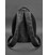 Шкіряний рюкзак чорний краст картинка, зображення, фото