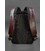 Шкіряний рюкзак бордовий краст картинка, зображення, фото