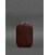 Шкіряний дорожній органайзер для проводів, косметичка-несесер 7.0 бордовий краст картинка, зображення, фото