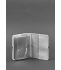 Жіночий шкіряний кард-кейс 7.0 білий Краст картинка, зображення, фото