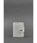 Женский кожаный кард-кейс 7.1 (Книжечка) белый картинка, изображение, фото
