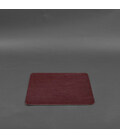 Коврик для мышки из натуральной кожи 1.0 бордовый краст картинка, изображение, фото