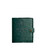 Кожаная обложка-портмоне для удостоверения офицера 11.0 зеленая картинка, изображение, фото