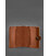 Кожаная обложка-портмоне для удостоверения офицера 11.0 светло-коричневая картинка, изображение, фото