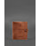 Кожаная обложка-портмоне для удостоверения офицера 11.0 светло-коричневая Crazy Horse картинка, изображение, фото