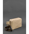 Кожаная женская поясная сумка Dropbag Mini светло-бежевая картинка, изображение, фото