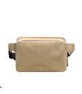 Кожаная женская поясная сумка Dropbag Mini светло-бежевая картинка, изображение, фото