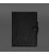 Шкіряний блокнот А4 (софт-бук) 9.2 чорний краст картинка, зображення, фото