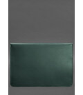 Шкіряний чохол-конверт на магнітах для ноутбука Універсальний Зелений Crazy Horse картинка, зображення, фото