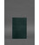 Кожаный блокнот А5 (софт-бук) 9.3 зеленый Crazy Horse картинка, изображение, фото