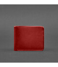 Кожаное портмоне 4.1 (4 кармана) красное картинка, изображение, фото