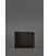 Шкіряне портмоне 4.4 (з затискачем) темно-коричневе краст картинка, зображення, фото