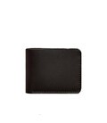 Шкіряне портмоне 4.4 (з затискачем) темно-коричневе краст картинка, зображення, фото