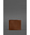 Шкіряне портмоне 4.4 (з затиском) світло-коричневий Crazy Horse картинка, зображення, фото